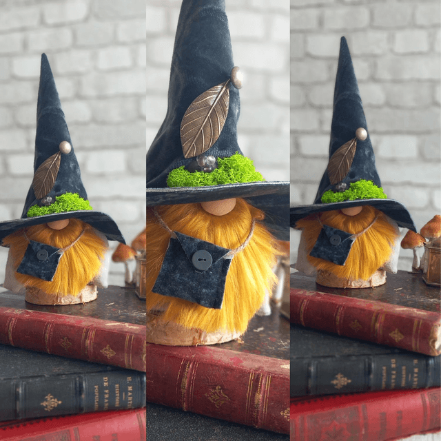 Sorcier Draconus 30 cm environ